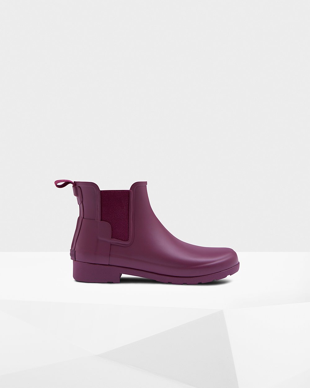 Chelsea Boots Dames - Hunter Refined Slim Fit - Paars - 87EACIKQD